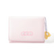 Cheese Wallet Japanese Cute Card Holder Short Women's Coin Purse Three-fold Small Fresh Embroidery Texture Forest Original