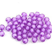 16mm corner beads Beads Acrylic Beads Diy Handmade String Beads Vases Rose 32 Cut-in-section Scattered Beads
