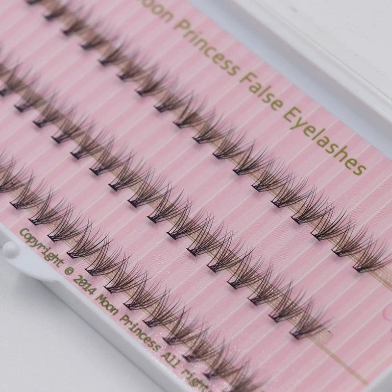梦鹿 Dense false eyelashes for extension, separate tufts of eyelashes