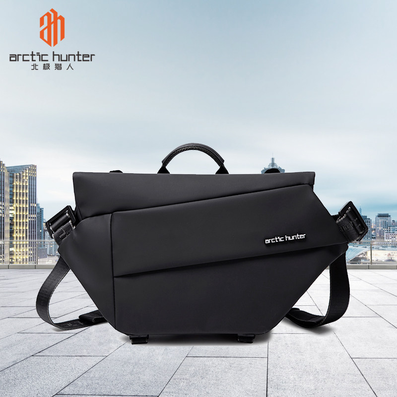 Arctic Hunters Mailbag Tide Cards Men's Bag Packs Single-Shoulder Charters Capable Of Inclined Satchel Multifunction Large Capacity Satchel Bag