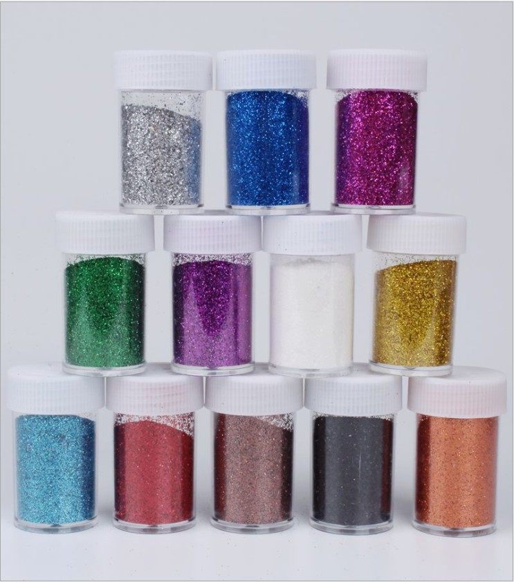 Glitter powder children's DIY handmade colorful gold powder glitter painting glitter sequins gold powder silver powder glitter powder