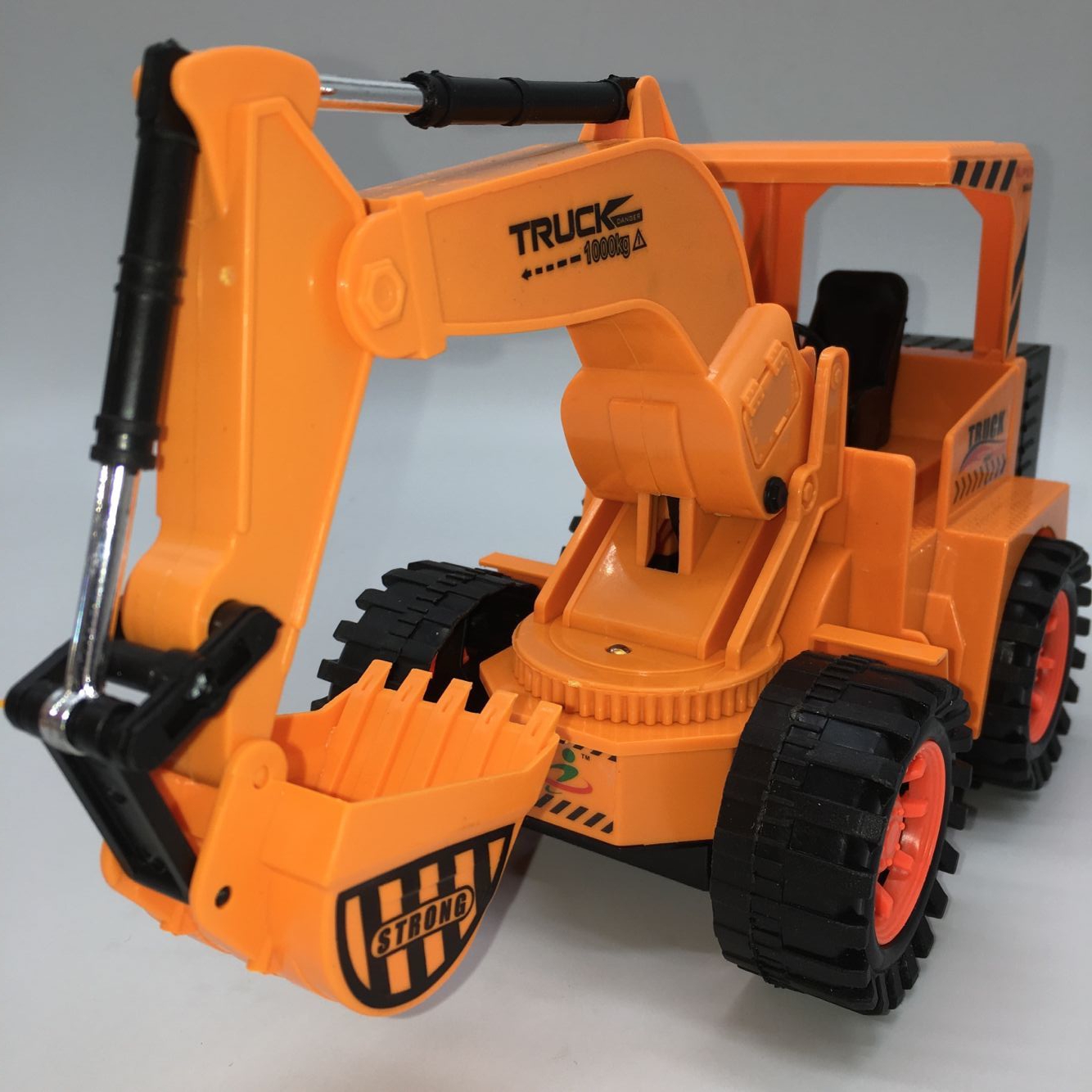 Mô phỏng máy xúc không dây điều khiển từ xa máy xúc trẻ em đồ chơi điện kỹ thuật xe cậu bé mô hình xe sạc xe bộ đồ chơi nấu ăn