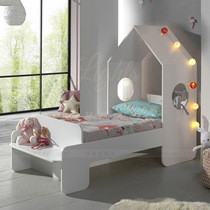 Staggered bed solid wood princess bed modern childrens room Custom House bed childrens tree house bed multifunctional bed