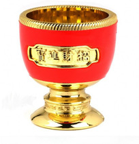 High feet for Buddha Cup Wealth Goblet Guanyin Cup High Foot Cup Holy Water worship God Lotus for Cup Cai Jin Bao Cup