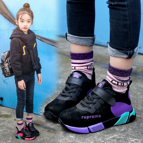 Демисезонная детская модная утепленная спортивная обувь для отдыха, 2020 года, городской стиль, осенняя, подходит для подростков