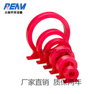 The circular electrical fire monitoring transformer with the detector uses an aperture of less than 45 100A