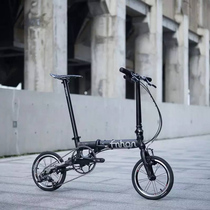 Beijing entity popular fnhon folding bicycle 1402 outside three speed ultra light folding car 1416 inch bicycle