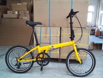 CRIUS P8 curry 20 inch 8-speed steel frame ultralight folding car with high price-performance ratio Beijing specializes in