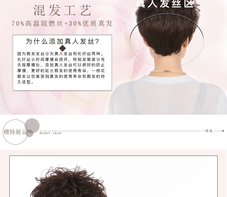 Perruque cheveux courts - Ref 2608563 Image 18