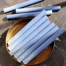 Blue gradient cotton candy matte velvet mousse Matte lip glaze White lipstick Student female affordable lip glaze