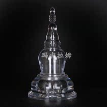 The stupa is beautifully packed Tibetan stupa can be loaded with strong children The stupa is packed with Gawu box