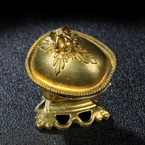 Pure copper toba bowl ritual bowl mini ornament