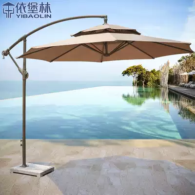 Ibberlin outdoor parasol beach large umbrella security guard box Roman umbrella coffee shop banana terrace Courtyard Umbrella