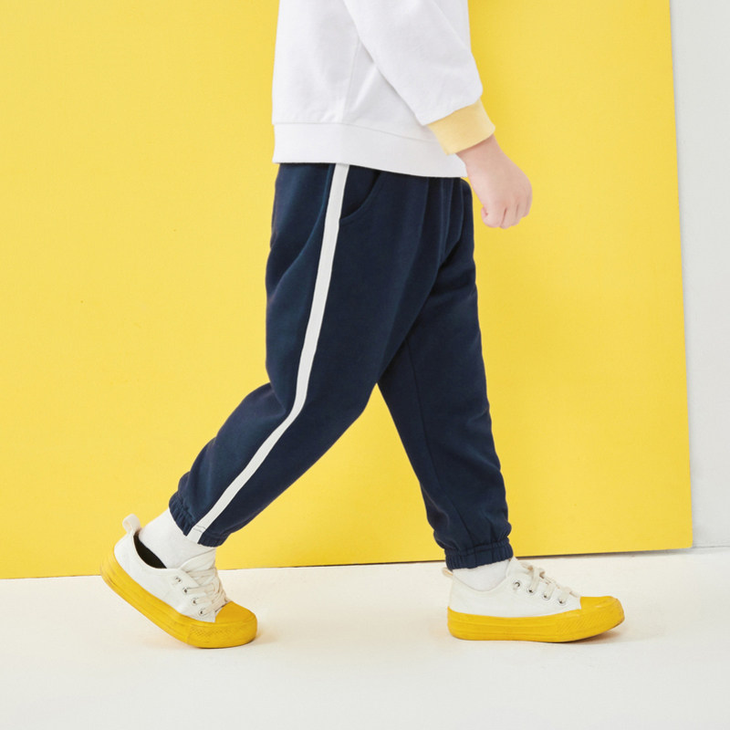 Bala children's clothing boys' pants autumn 2021 new children's trousers children's baby jogging pants all-match casual
