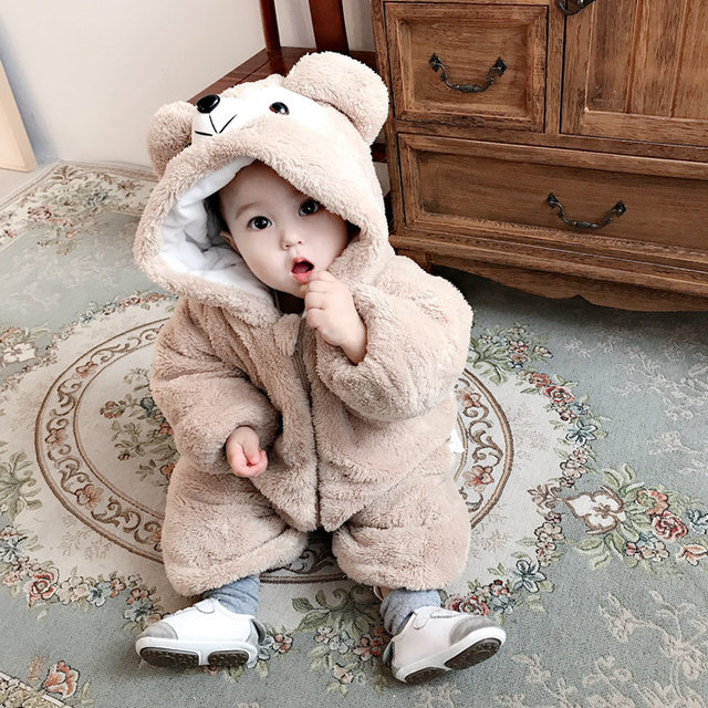 Baby clothes in winter