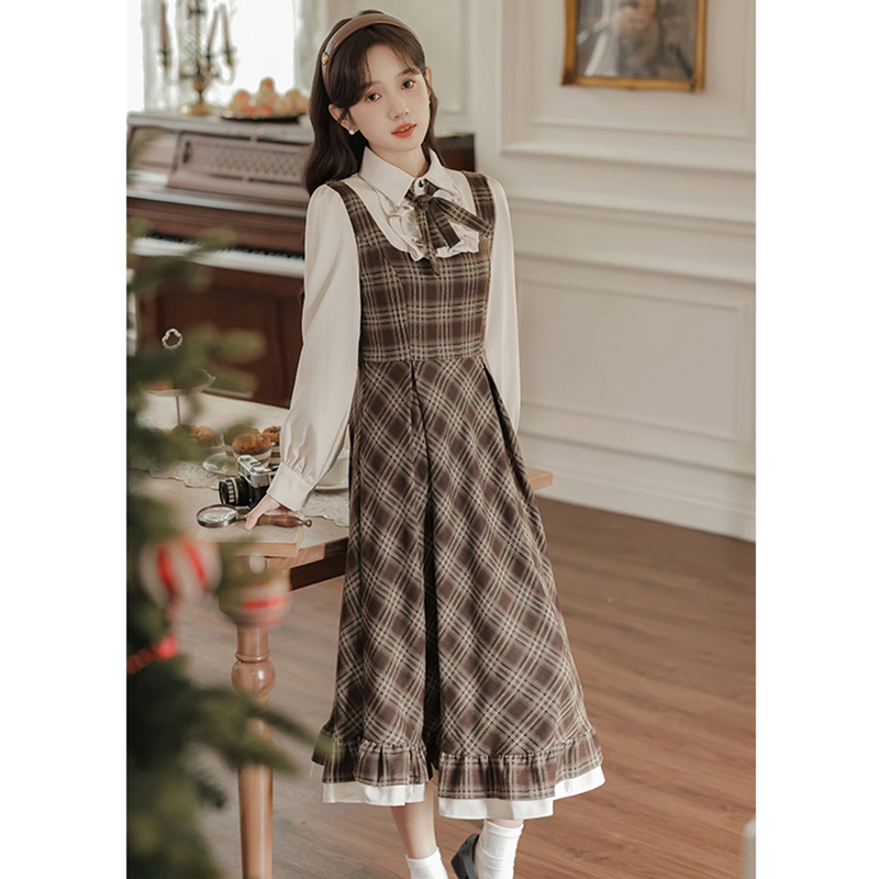 18-Year-Old Coming-Of-Age Ceremony Girl's Dress High School Student Teen Dress Student Light Lolita Coming-Of-Age Ceremony Long Dress