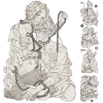 Hand account special oil bronzing ink dye away from the war delayed boy handsome character Hand account DIY washi tape decorative stickers