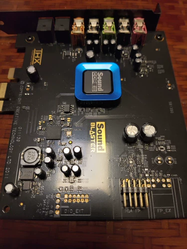 Dolby окружает 5.1 инновации Recon3d SB1350 Звуковая карта, спасибо, клетчатки, питающие куриные игры, слушают