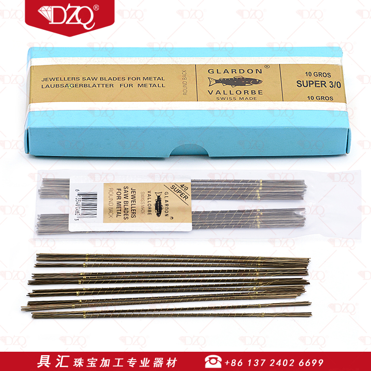 Swiss fish line saw line saw strap steel wire pulled gold and silver jewelry cut gold jewelry cut gold tool steel wire saw