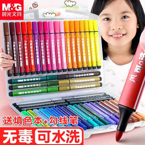 Акварель, детские мелки, можно стирать