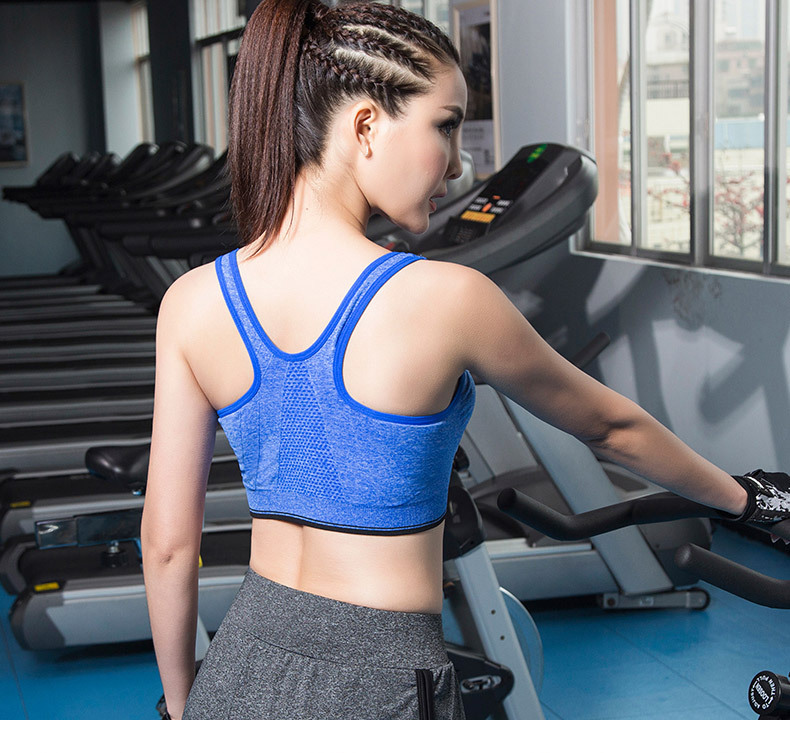 Áo ngực thể thao không có vành với quần lót đệm ngực chạy nhanh quần áo yoga cho phụ nữ áo vest thể thao cỡ lớn áo ngực chống sốc - Đồ lót thể thao áo bra adidas