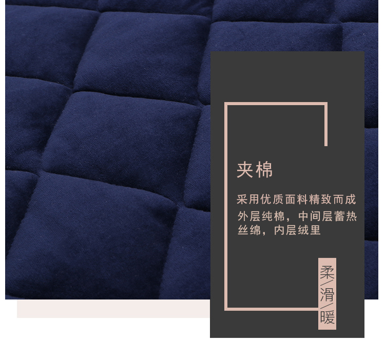 Đồ ngủ trung niên nam mùa đông dày san hô lông cừu chần ba lớp ấm flannel ông già bố phục vụ nhà đồ pijama nam