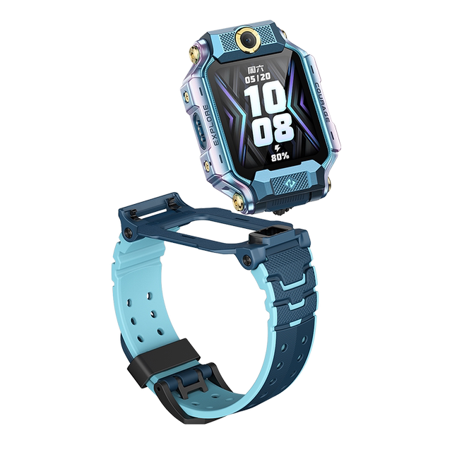 Little Genius Phone Watch Z8A Children's Smart Watch Floor Positioning Primary and Secondary School Students Health Monitoring Z9Z10 Front and rear Dual Camera Smart Z7S Waterproof Official Flagship Genuine