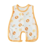 Детское летнее тонкое хлопковое боди, комбинезон для новорожденных подходит для мужчин и женщин для девочек, жилет