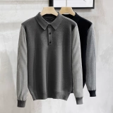 Рубашка, демисезонный свитер, трендовый трикотажный комплект