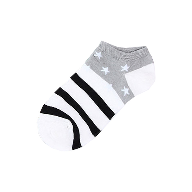 . Socks mens và womens chung hỗn hợp vài bộ trang phục mùa xuân và mùa hè bộ vớ bông vô hình giúp đỡ thấp xu hướng sóng cạn vớ