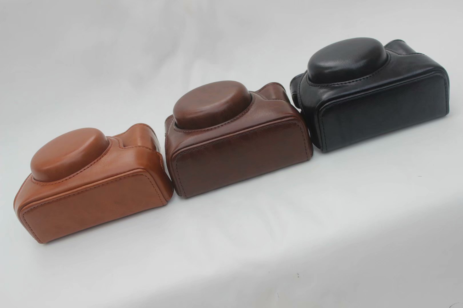 Hot ZV-1 Camera Pack ZV1 Small New Machine Leather Cover Black Card Portable Handbag ZV1 Protective Set PU Leather Set