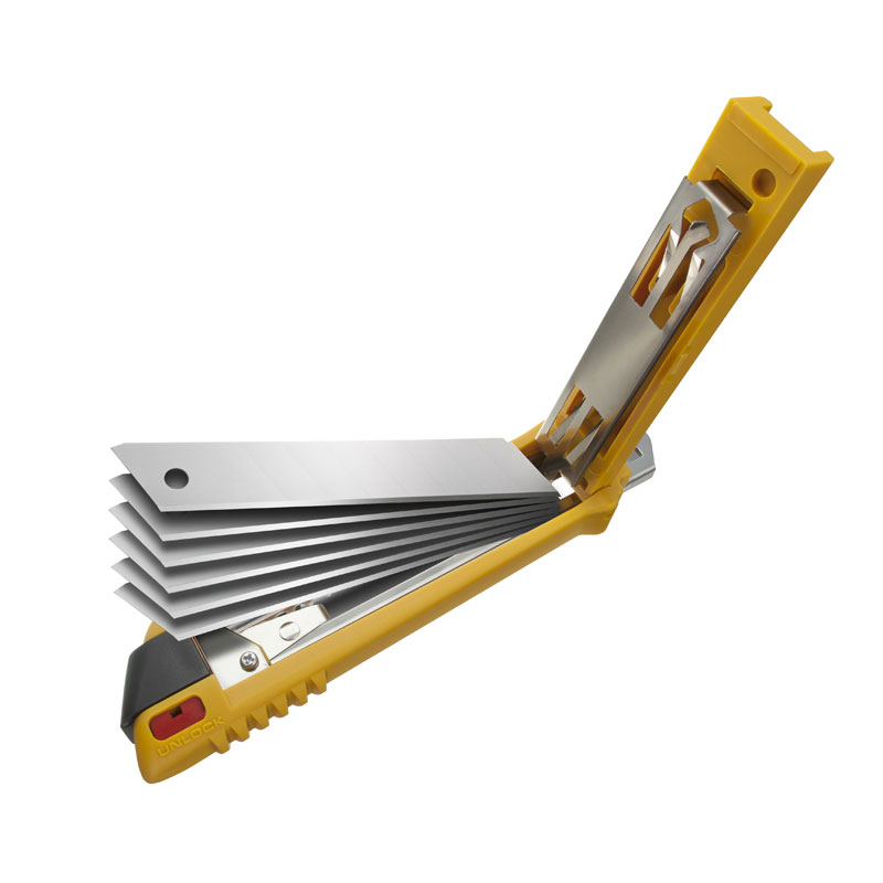 Japan imported OLFA connected large - scale beauty knife six serial PL - 1 self - lock knife lock knife