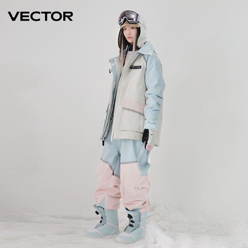 VECTOR新款滑雪服：冬季滑雪必备，单双板全能防寒神器！