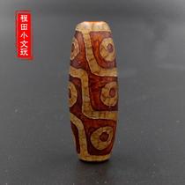 Tibetan nine-eyed Tianzhu Agate necklace Pendant Bracelet with bead spar loose beads Tibetan secret Tianzhu Diamond Bodhi accessories