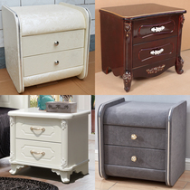 European bedside table Modern simple storage small cabinet Bed cabinet assembly locker Bedroom dormitory assembly bedside cabinet