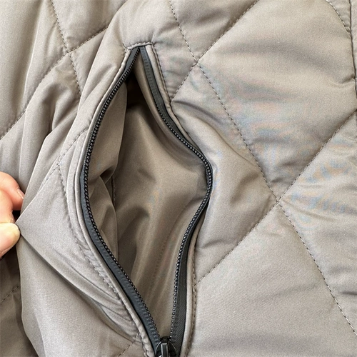 Куртка с капюшоном, пуховик, Испания, средней длины