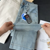 Летние ретро джинсы, штаны, штаны-клёш, подходит для подростков, по фигуре