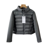 Ретро легкий и тонкий зимний пуховик с пухом, короткая куртка, Испания