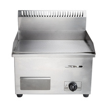 Full plat oven commercial gas stainless steel clutch machine grilled squid tofu teppanyaki snack equipment