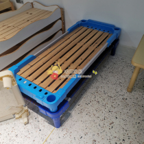 Kindergarten early childhood education parent-child school doctors nursery bed plastic solid wood bed childrens bed nap bed nap bed