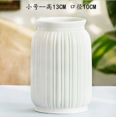 Tối giản hiện đại Châu Âu gốm sứ màu xanh trắng sáng tạo thời trang phòng khách trang trí nhà hoa - Vase / Bồn hoa & Kệ chậu đất nung trồng lan