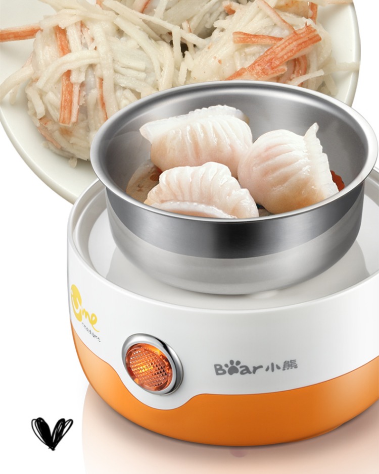 Nồi trứng điện zdq-2201 hấp trứng mini luộc trứng tự động tắt nguồn thép không gỉ hộ gia đình nhỏ - Nồi trứng nồi lẩu điện mini kangaroo