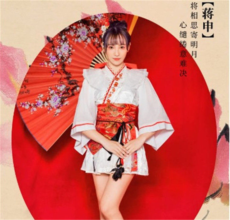 古装女SING女团汉服寄明月红昭愿同款舞蹈C