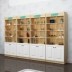 Tủ sách kệ sách đơn giản hiện đại đơn giản tủ sách sàn kết hợp miễn phí trẻ em kệ lưu trữ tủ có cửa - Buồng tủ quần áo trẻ em sơ sinh Buồng