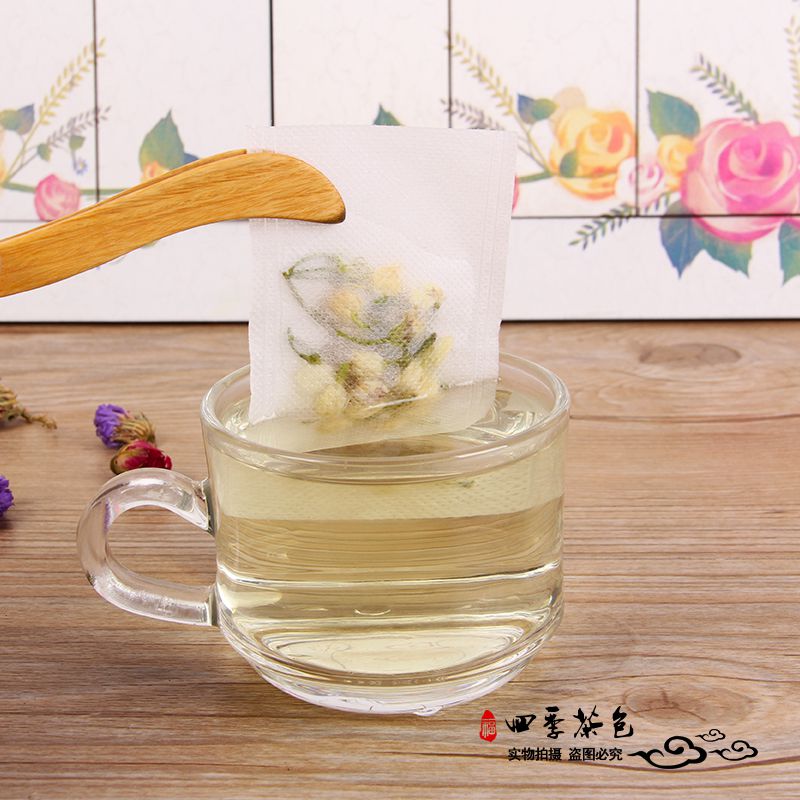 100 7 * 10 unwoven cloth cloth bag sub hot seal tea bag bag disposable tea bag Traditional Chinese medicine bag Bubble Medicine Bag Tea Bag