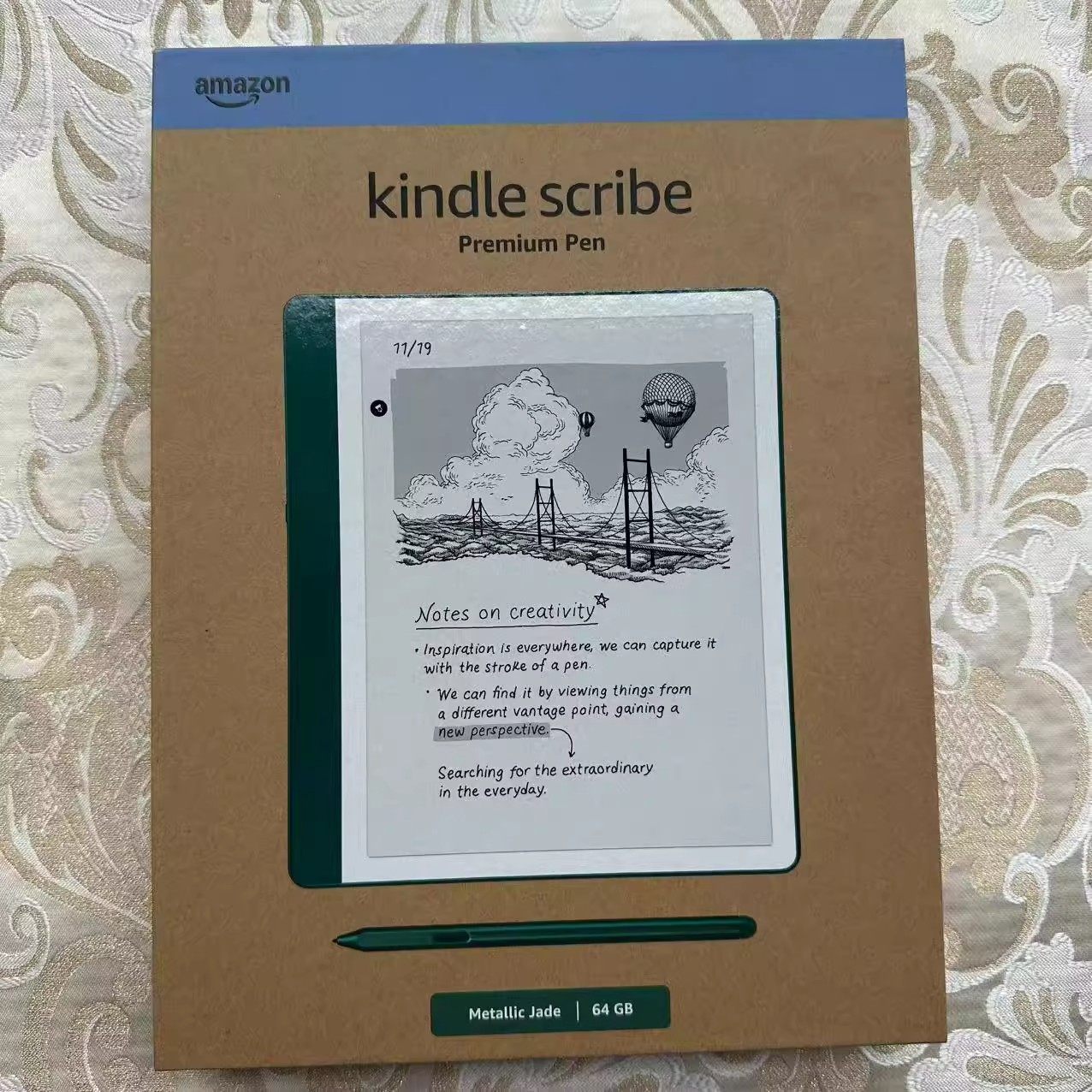 Amazon Kindle Scribe E-Book 10.2inch Inch Screen 64g Stylus Original Genuine New Model Comes with a Case