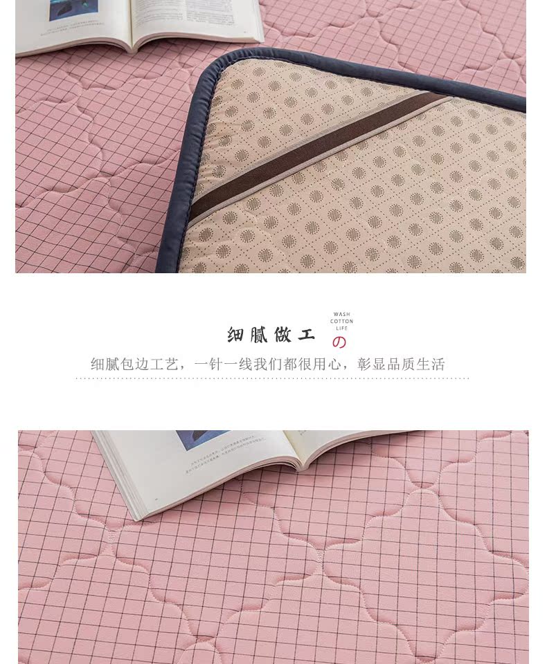 Yipin bông kháng khuẩn nệm đệm đơn giường sinh viên ký túc xá nệm đệm độn pad pad - Nệm nệm đơn