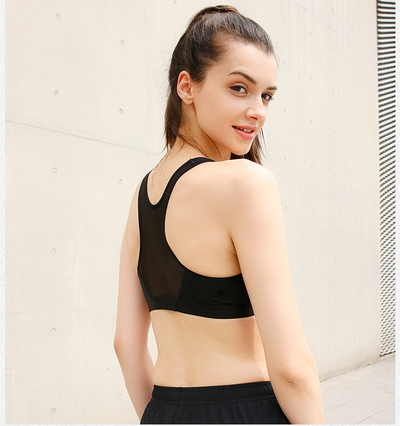 Li Ning Thể Thao Đồ Lót của Phụ Nữ Vest Chống Sốc Chạy Thu Thập Phong Cách Yoga Thể Dục Áo Ngực Sinh Viên Áo Ngực Thể Thao ao lot the thao
