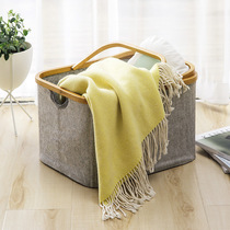 Nagu folding dirty clothes basket Fabric dirty clothes basket Portable dirty clothes storage basket Nordic household large laundry basket