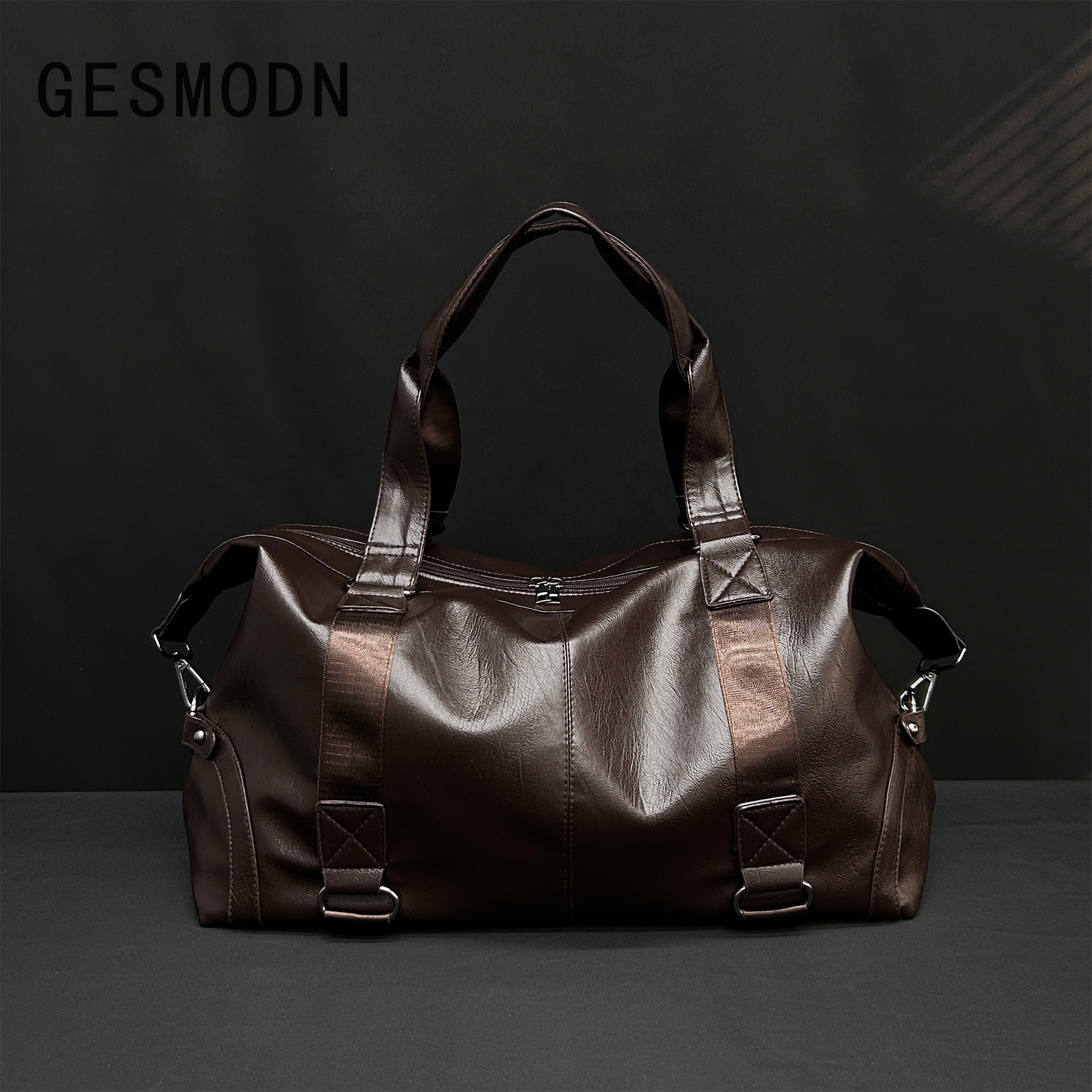 Французская современная кожаная мужская сумка-мессенджер GEAMODEN от бренда tide, новая портативная сумка через плечо большой емкости, мужская сумка-мессенджер